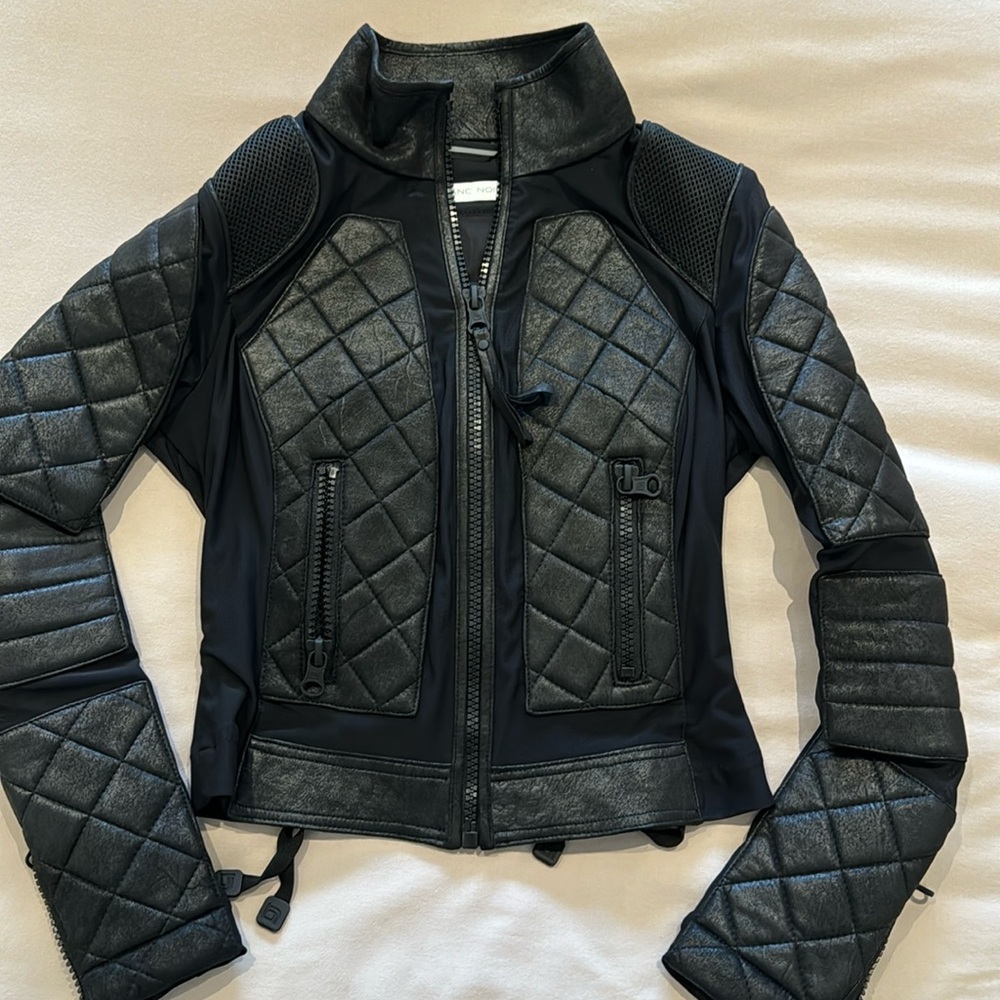 Vintage Mesh Moto Jacket